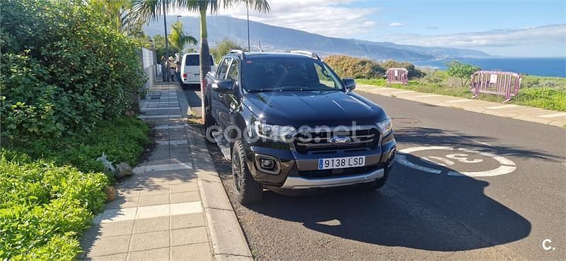 Usado Ford Ranger Wildtrack 213 CV (156 kW) 2021 Negro Recogida