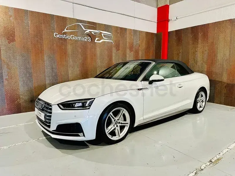 Usado Audi A5 Cabriolet 190 CV (139 kW) 2017 Blanco Descapotable
