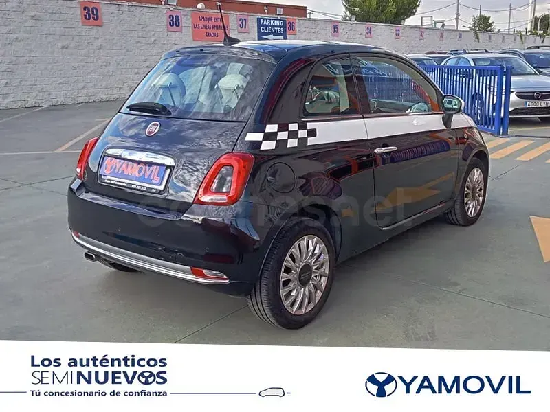 Usado Fiat 500 Lounge 69 CV (50 kW) 2020 Negro Berlina
