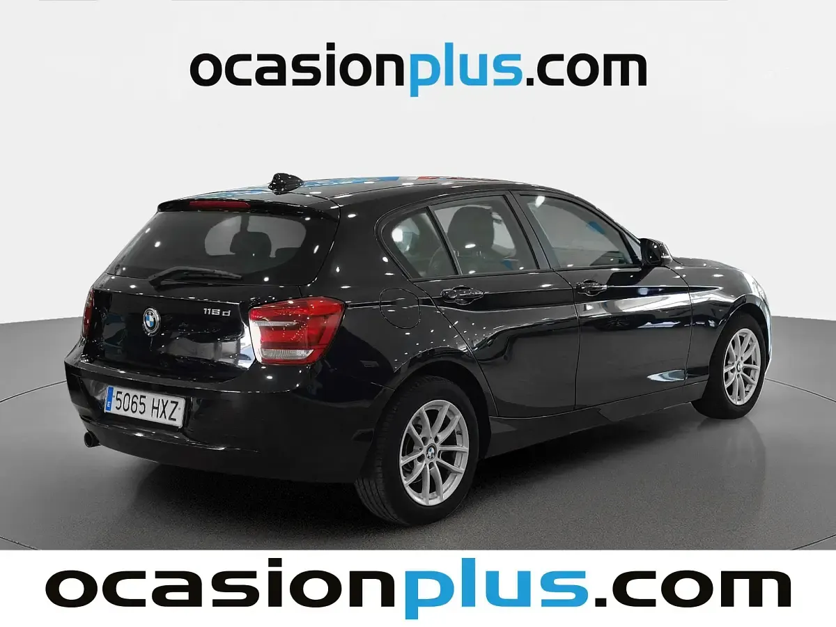 Usado BMW 116 116 CV (85 kW) 2014 Negro Utilitario