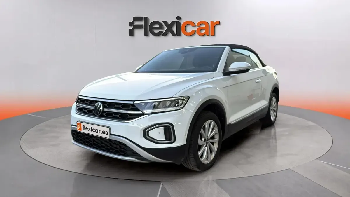 Usado VW T-Roc Cabriolet Style 110 CV (80 kW) 2023 Blanco Descapotable