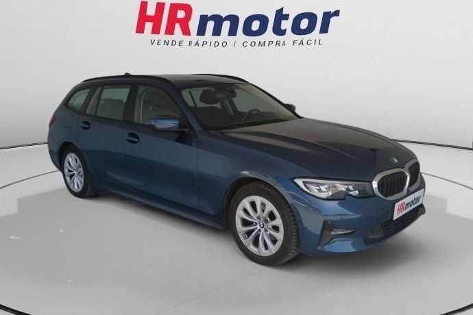 Azul Usado 2021 BMW 318 Shadowline Familiar | 22.200 € - Imagen 1/4