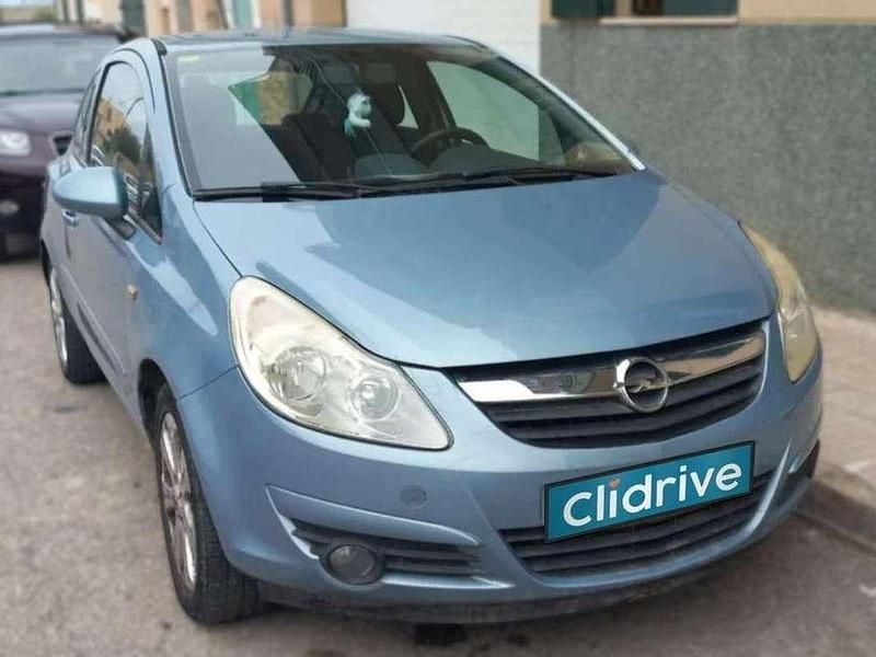 Usado Opel Corsa Cosmo 95 CV (69 kW) 2008 Azul Utilitario