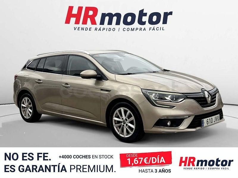 Usado Renault Mégane GrandTour Intens 110 CV (80 kW) 2016 Beige Familiar