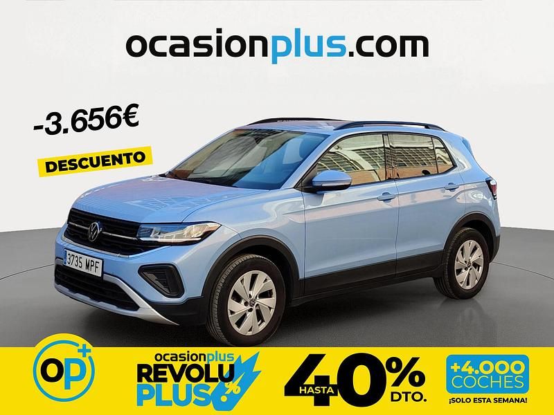 Usado VW T-Cross Life 116 CV (85 kW) 2024 Azul SUV