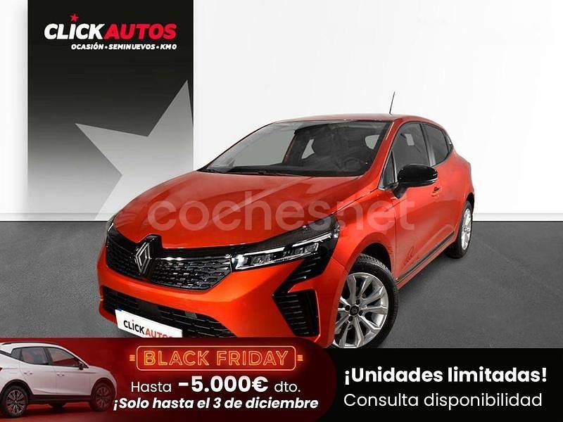 Rojo Usado 2024 Renault Clio V Evolution Berlina | 15.750 € (Precio justo) - Imagen 1/4