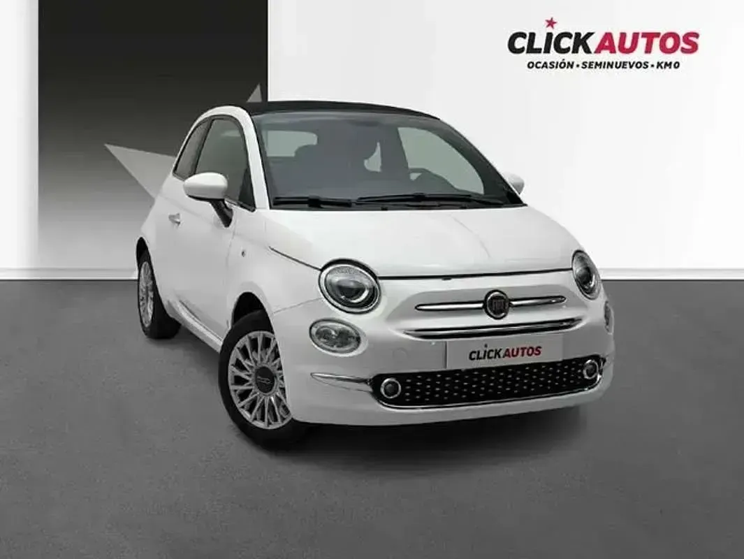 Usado Fiat 500 Dolcevita 71 CV (52 kW) 2024 Blanco Descapotable