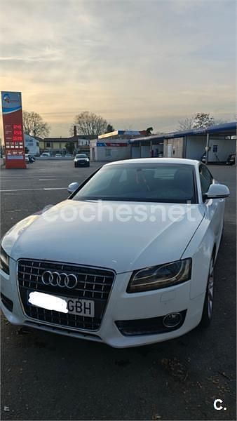 Usado Audi A5 190 CV (139 kW) 2008 Blanco Coupe