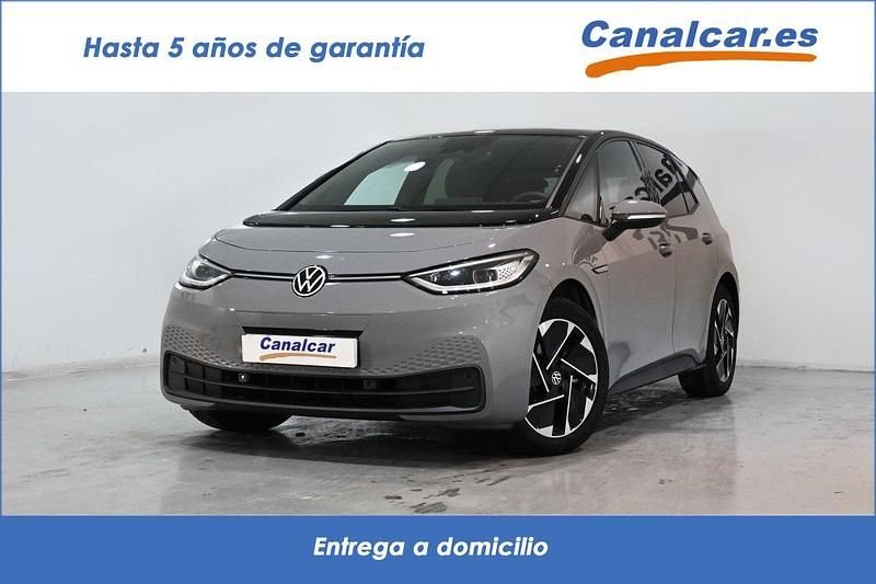 Begagnad VW ID.3 Pro 110 kW (150 HK) 2021 Silver Halvkombi