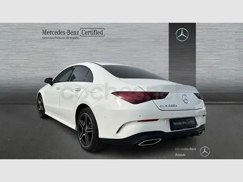 Usado Mercedes CLA250e 218 CV (160 kW) 2025 Blanco Berlina