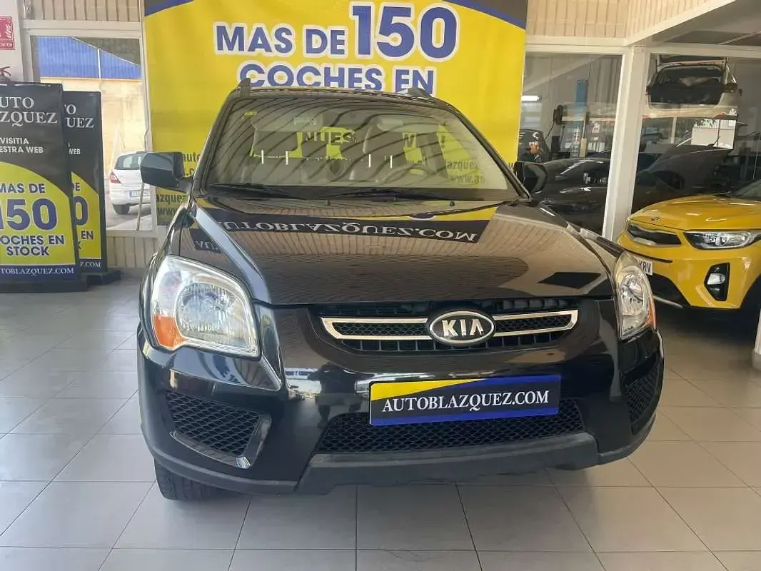 Usado Kia Sportage 141 CV (103 kW) 2008 Negro SUV