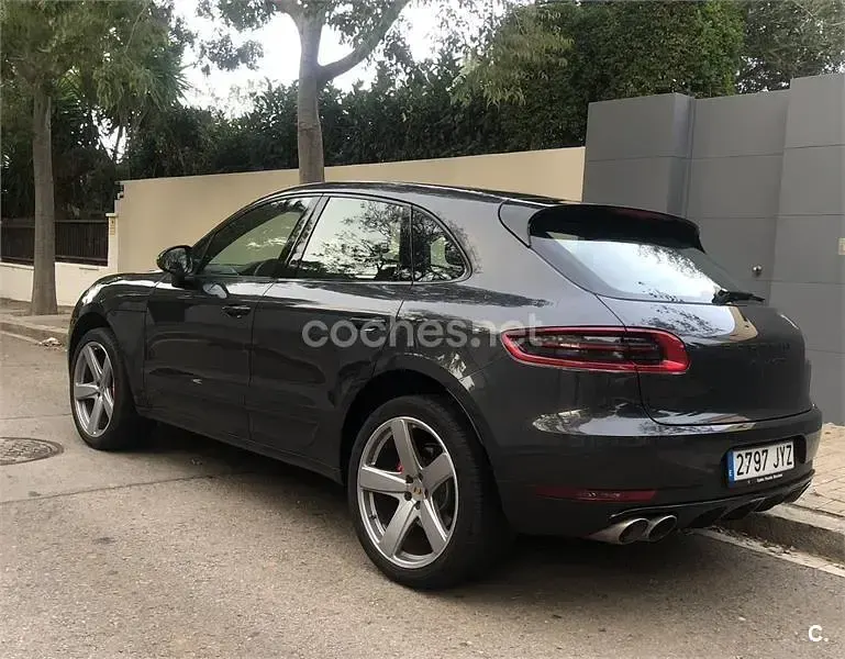 Usado Porsche Macan S 258 CV (189 kW) 2017 Negro SUV