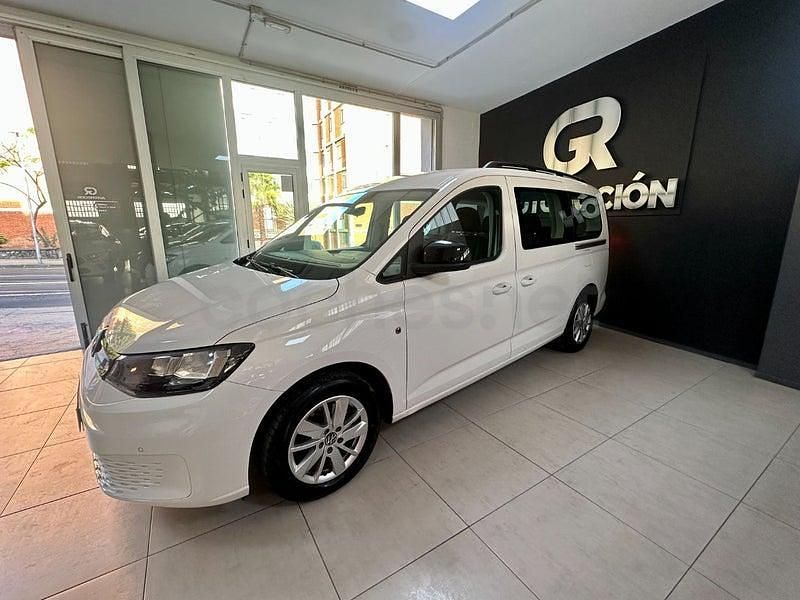 Usado VW Caddy 102 CV (75 kW) 2021 Blanco Monovolumen