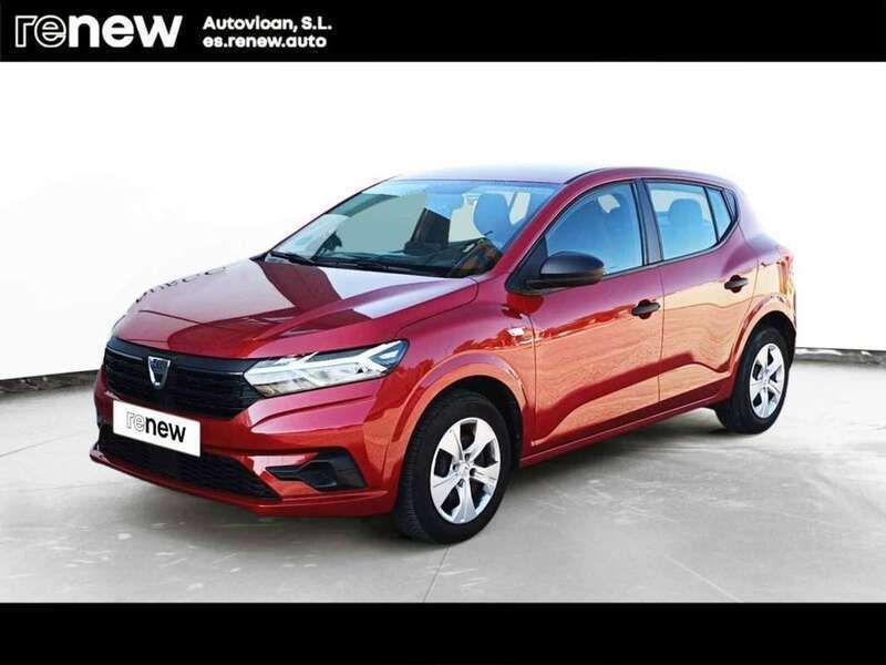 Rojo Usado 2022 Dacia Sandero Essentiel Utilitario | 13.700 € (Precio justo) - Imagen 1/4