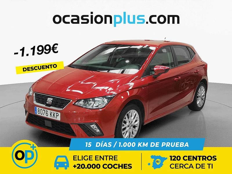 Rojo Usado 2018 Seat Ibiza Style | 13.190 € (Precio justo) - Imagen 1/4