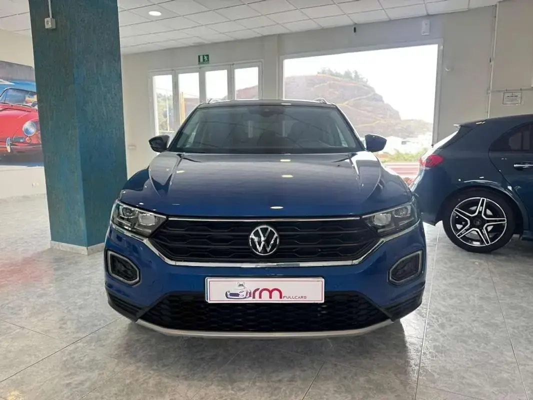 Usado VW T-Roc Advance 116 CV (85 kW) 2020 Azul SUV