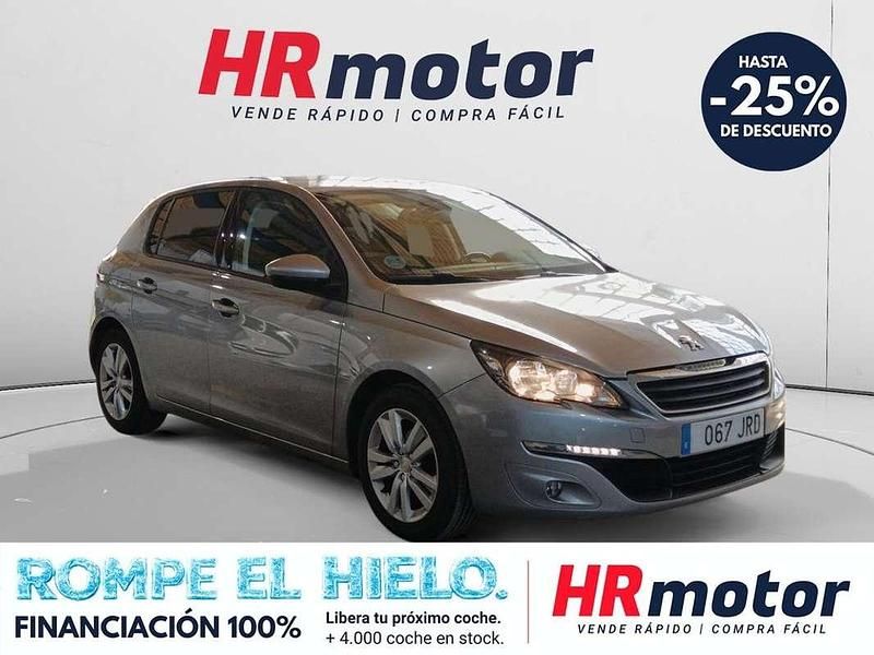 Usado Peugeot 308 Style 111 CV (81 kW) 2016 Gris Utilitario