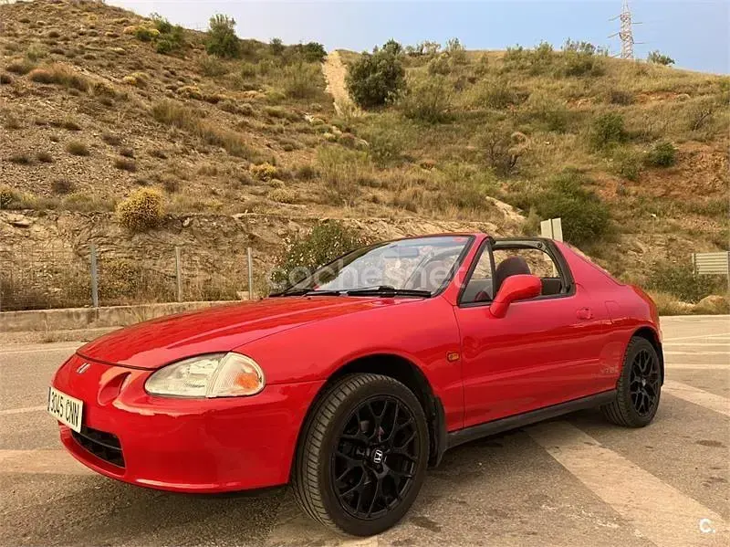 Usado Honda CR-X 160 CV (117 kW) 1994 Rojo Descapotable