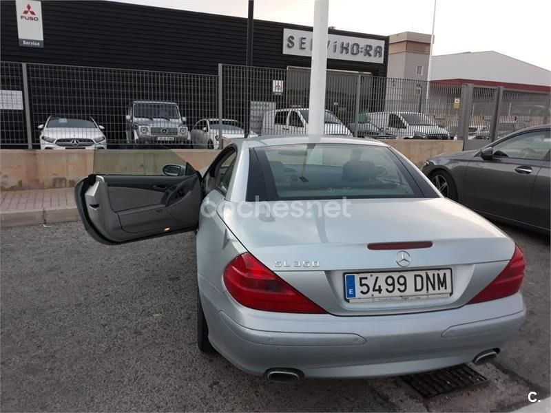 Gris / plata Usado 2005 Mercedes SL350 Descapotable | 16.800 € (Buen precio) - Imagen 1/4