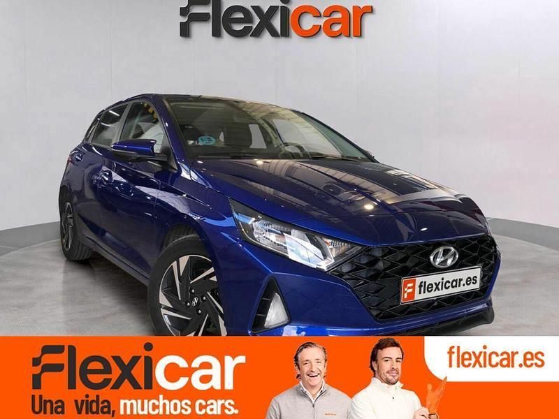 Azul Usado 2021 Hyundai i20 Berlina | 13.990 € (Precio justo) - Imagen 1/4