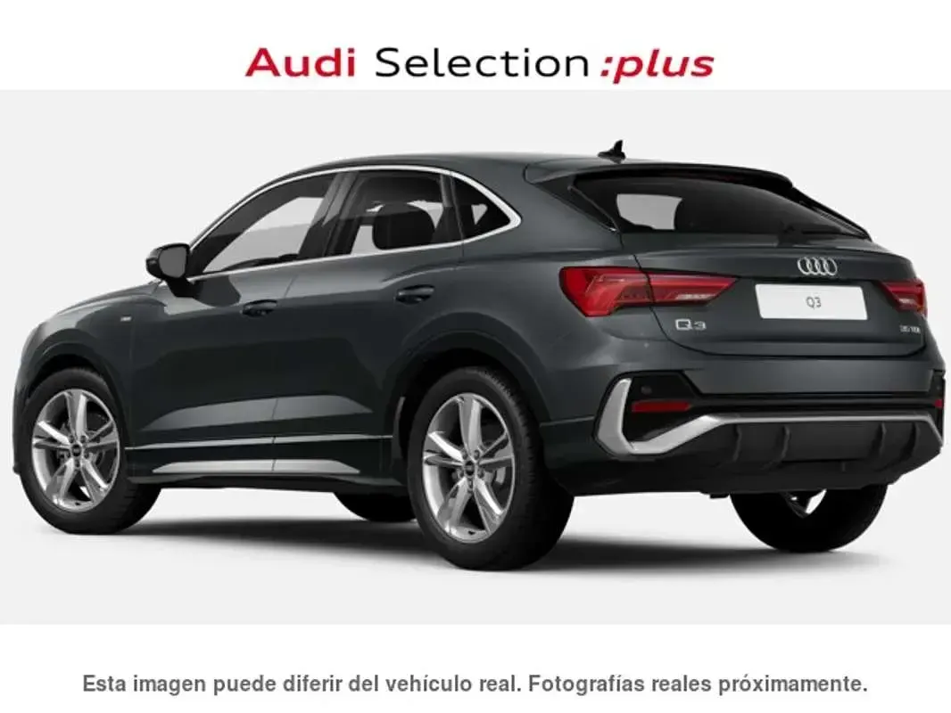 Usado Audi Q3 Sportback Ambiente 150 CV (110 kW) 2024 Gris SUV