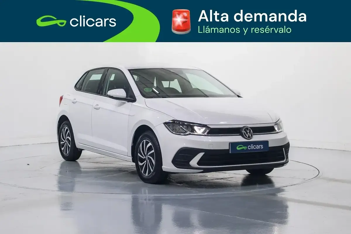 Usado VW Polo Life 95 CV (69 kW) 2023 Blanco Utilitario