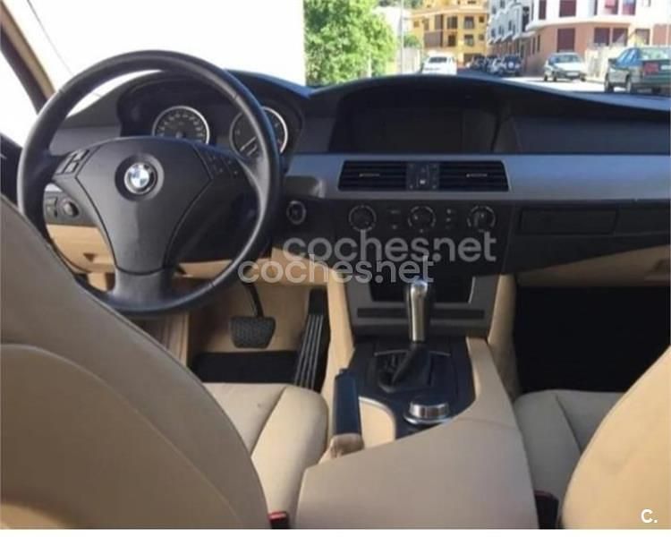 Usado BMW 520 163 CV (119 kW) 2007 Azul Berlina