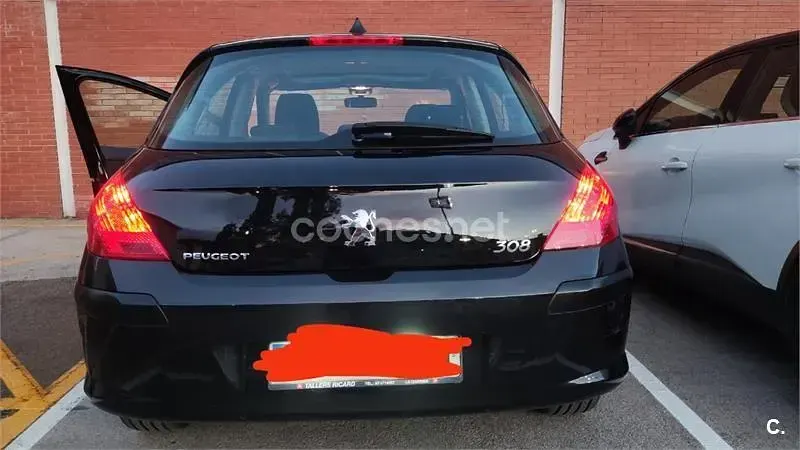 Usado Peugeot 308 Sport 150 CV (110 kW) 2008 Negro Berlina