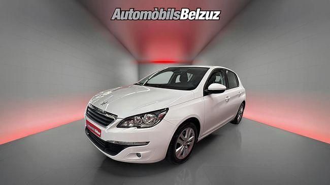 Usado Peugeot 308 Access 130 CV (95 kW) 2014 Blanco
