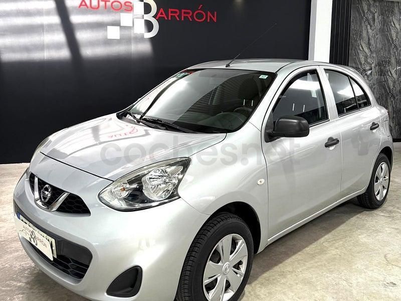 Usado Nissan Micra Acenta 80 CV (58 kW) 2017 Gris / plata Utilitario