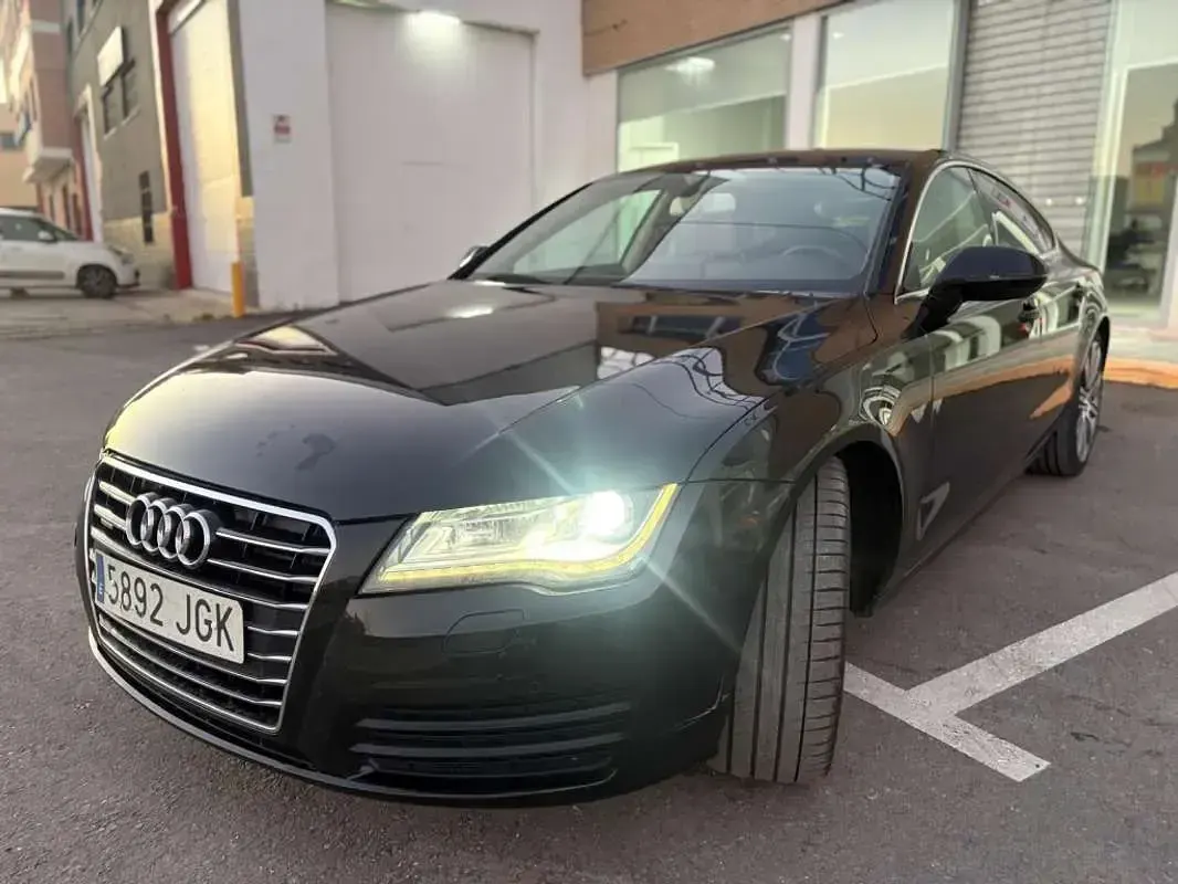 Usado Audi A7 Sportback 245 CV (180 kW) 2011 Negro Utilitario