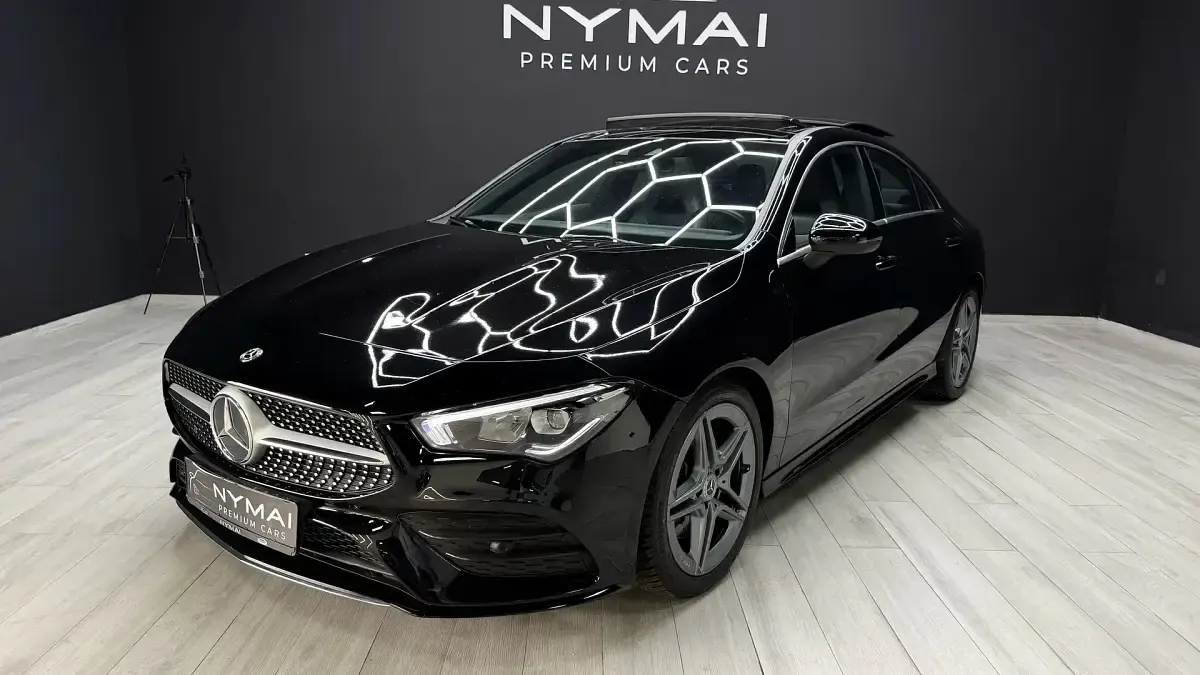 Usado Mercedes CLA200 163 CV (119 kW) 2020 Negro Berlina