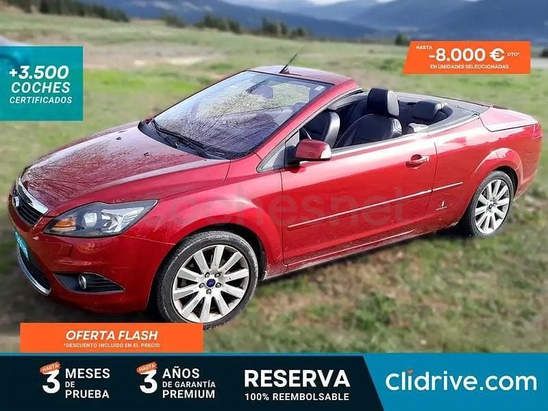 Usado Ford Focus Cabriolet Titanium 145 CV (106 kW) 2008 Burdeos Descapotable
