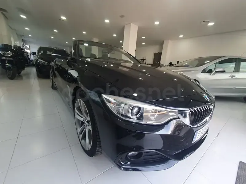 Usado BMW 420 Comfort Edition 190 CV (139 kW) 2016 Negro Descapotable