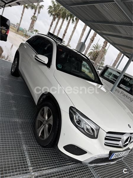 Usado Mercedes GLC220 170 CV (125 kW) 2016 Blanco SUV
