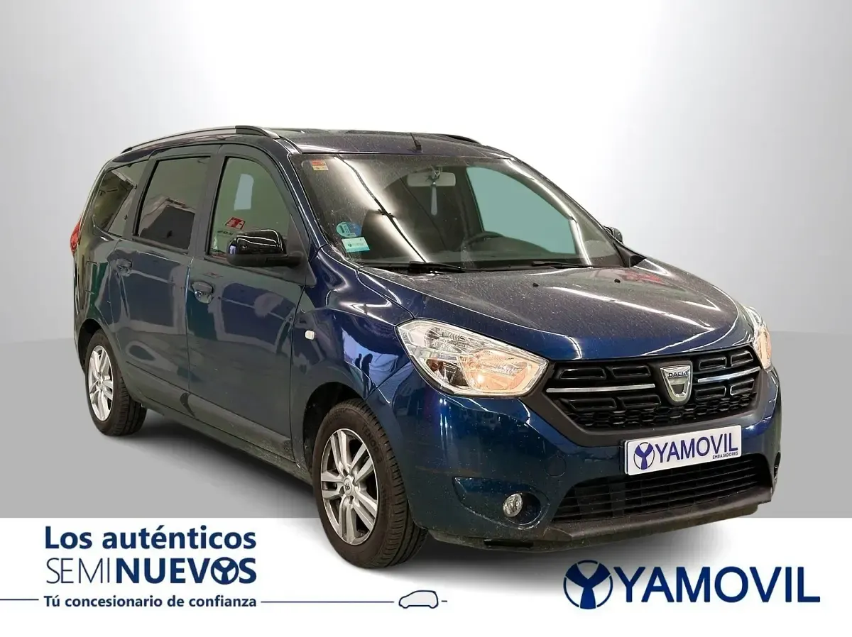 Usado Dacia Lodgy Comfort 102 CV (75 kW) 2018 Azul Monovolumen