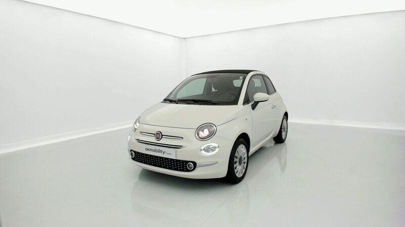 Blanco gelato Usado 2024 Fiat 500C Dolcevita Descapotable | 13.130 € (Buen precio) - Imagen 1/1