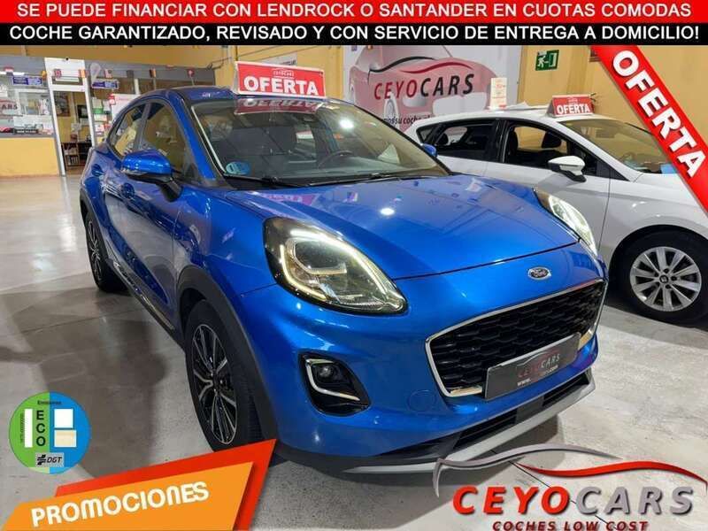Azul Usado 2020 Ford Puma Titanium SUV | 14.900 € (Caro) - Imagen 1/3