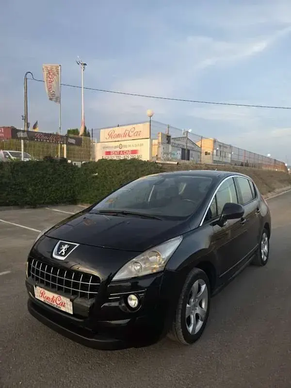 Usado Peugeot 3008 Sport 111 CV (81 kW) 2010 Negro Familiar