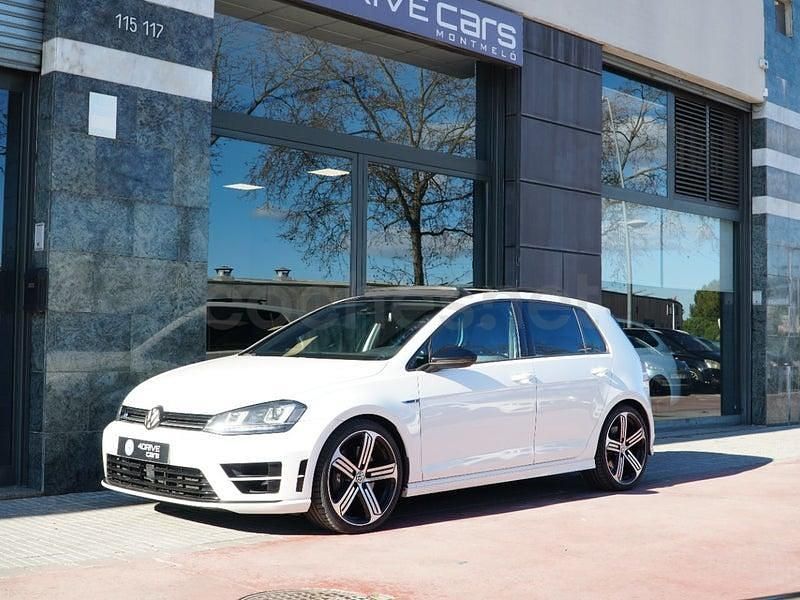 Usado VW Golf VII R 300 CV (220 kW) 2015 Blanco Berlina