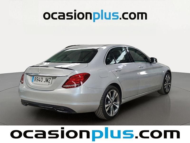 Usado Mercedes C220 170 CV (125 kW) 2016 Gris plata Berlina