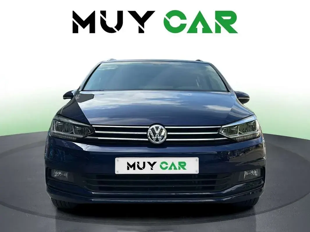 Usado VW Touran Advance 116 CV (85 kW) 2018 Azul Monovolumen