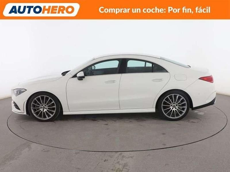 Usado Mercedes CLA200 AMG line 150 CV (110 kW) 2022 Blanco Berlina
