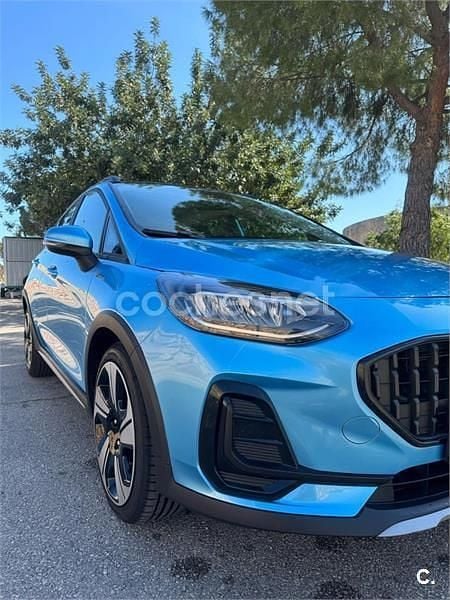 Azul Usado 2022 Ford Fiesta Active X Berlina | 14.499 € (Buen precio) - Imagen 1/4