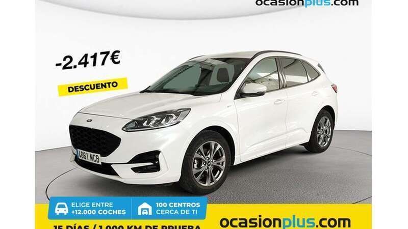 Blanco Usado 2022 Ford Kuga ST-Line SUV | 17.091 € (Super precio) - Imagen 1/4