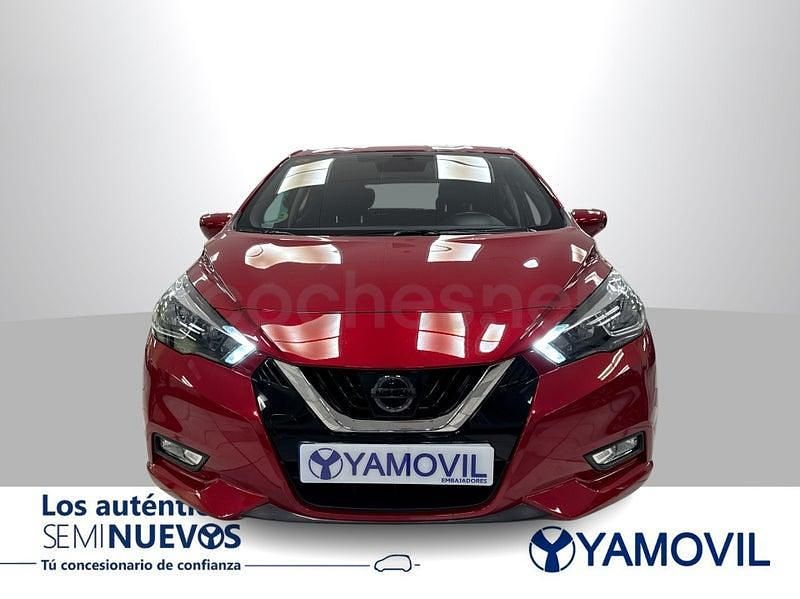 Usado Nissan Micra Acenta 100 CV (73 kW) 2019 Rojo Berlina
