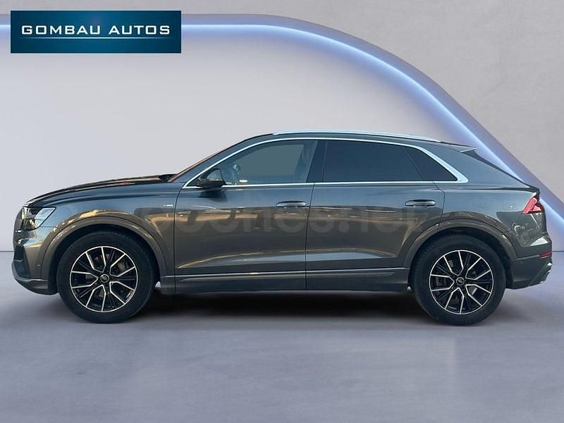 Usado Audi Q8 S-Line 286 CV (210 kW) 2019 Gris / plata SUV