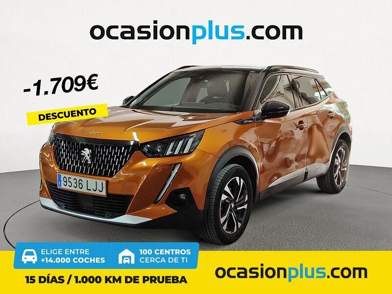 Naranja Usado 2020 Peugeot 2008 GT-line SUV | 17.300 € (Un poco caro) - Imagen 1/4