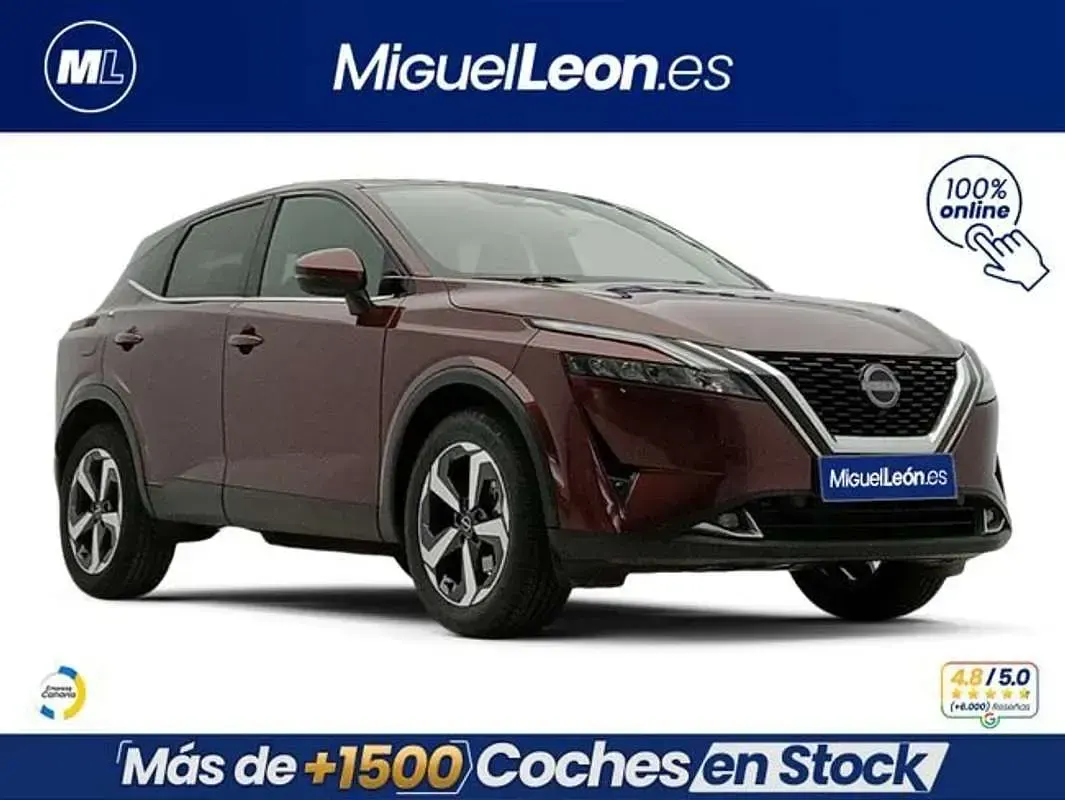 Usado Nissan Qashqai N-Connecta 140 CV (102 kW) 2023 Burdeos SUV