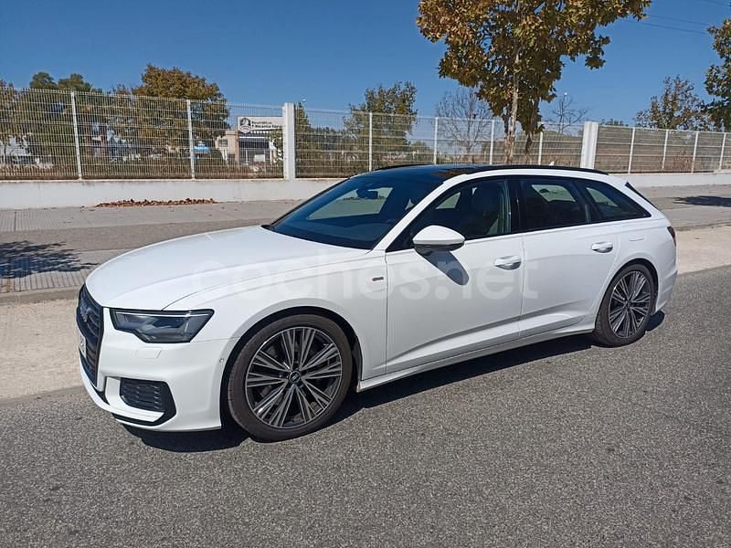 Usado Audi A6 S-Line 299 CV (219 kW) 2021 Blanco Familiar